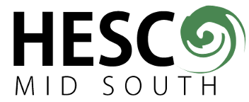 Logo, HESCO Mid South - Manufacturer Representative